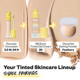 Crema Gel Facial Tintada con Apoyo a Colágeno y Cobertura Ligera