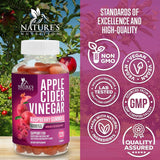 Suplemento Vitaminas en gomitas vinagre de sidra de manzana