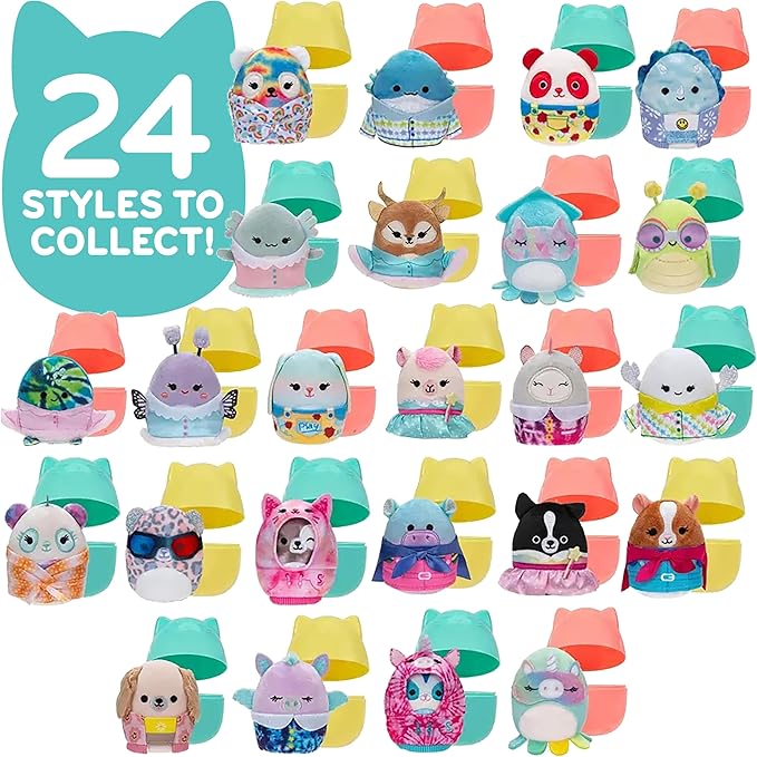 Peluches Squishmallows Squishville, Mini Mystery, Serie 12