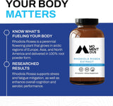Suplementos Rhodiola Rosa 60 porciones Reduce la fatiga