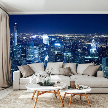 Papel Tapiz 3D Autoadhesivo Skyline de Nueva York 100''X144