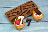 Moldes de Chocolate Halloween, Silicona, 3pcs, para Resina y Jabón