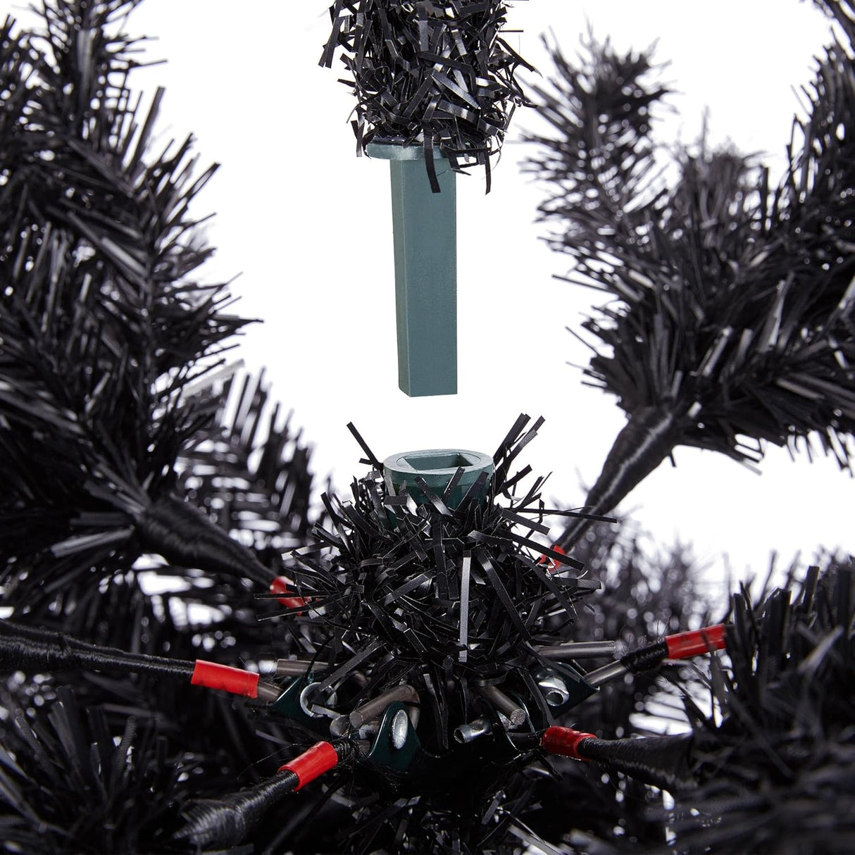 Árbol de Navidad Artificial de 6ft con 818 Puntas y Base Plegable