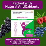 Parche Resveratrol Live To Shine Antioxidante Salud 30und