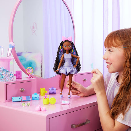 BarbieDreamGETReadyBrooklyn MuñecaFashion con accesorios y 15+ looks