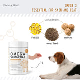 Suplementos  Aceite de salmón para perros 180 golosinas