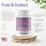 Suplemento de resveratrol orgánico de 1200 mg   90 cáp