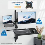Brazo ergonómico para portátil para montaje en pared o poste