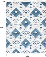Alfombra Shag Marroquí - Diseño Ideal para Áreas de Tráfico (MTS688M-10)