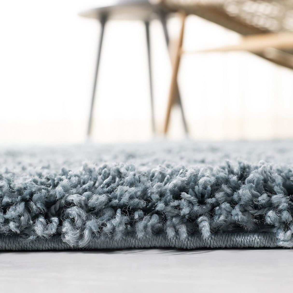 Alfombra Acento Shag, 2 pulgadas gruesa, Fácil Cuidado, SG151-6060-3SQ