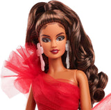 Muñeca Barbie 2024 Holiday, vestido a cuadros, Barbie Signature