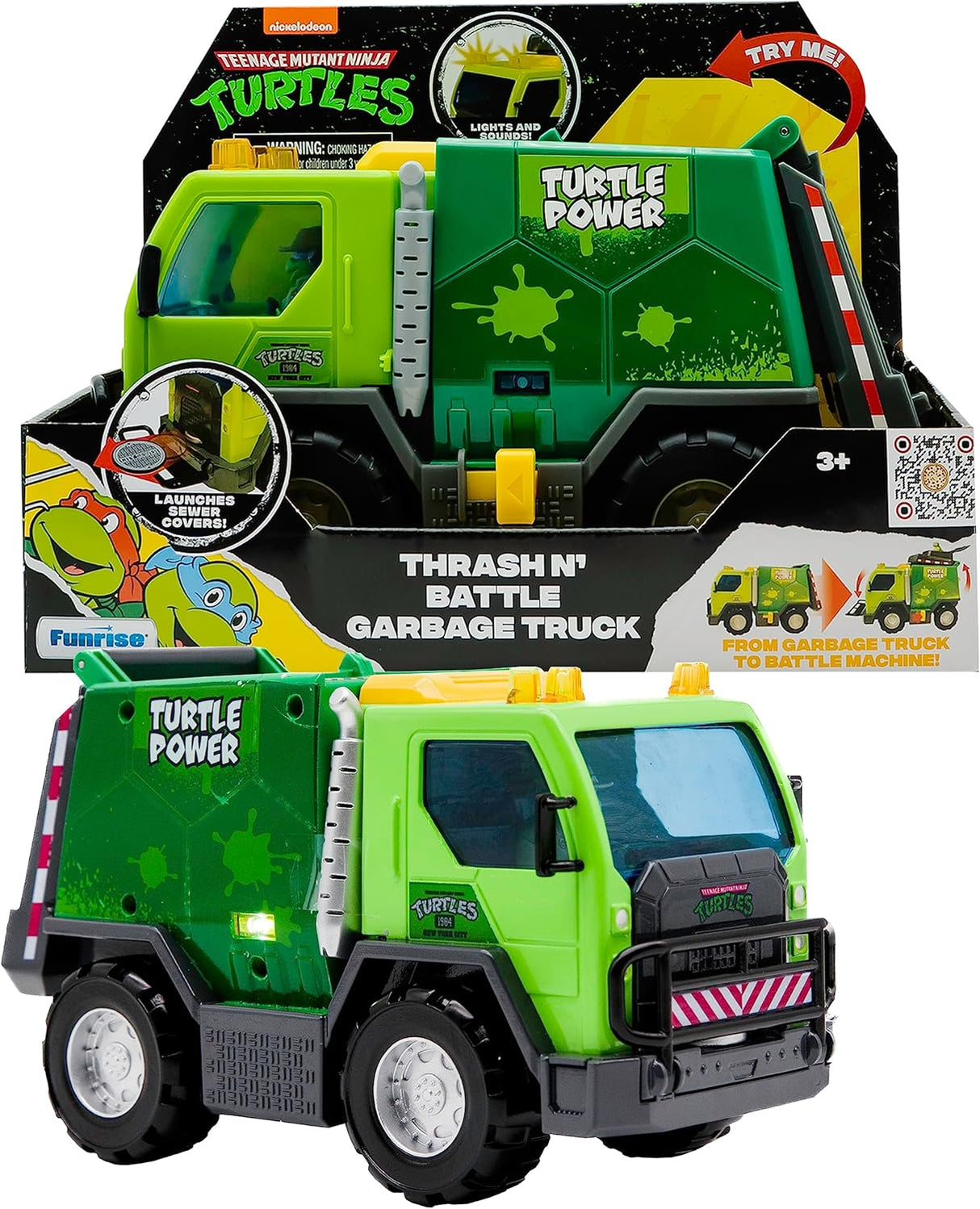Teenage Mutant Ninja Turtles Thrash  Battle color amarillo