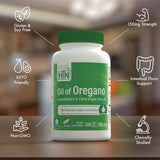 Aceite de Orégano 600mg No GMO Sin Gluten Origanum Vulgare