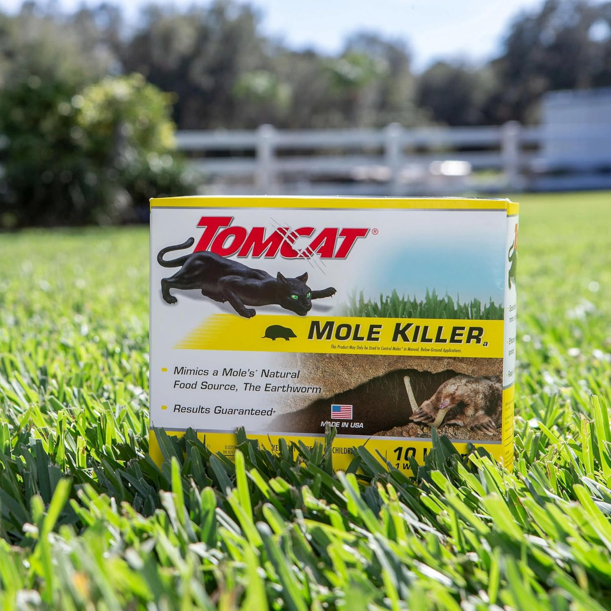 Tomcat Asesino de Topos, Imita Comida Natural, 10 Gusanos