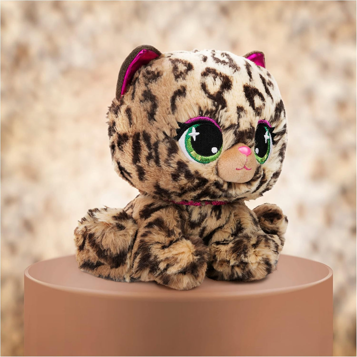 Peluches  gatita leopardo Sadie Spotson de felpa  6 pulgadas