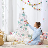 Árbol de Navidad de 4ft Best Choice Products con luces LED