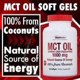 Suplemento Cápsulas de aceite Mct para quemar grasa  90 unid