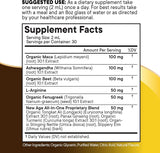 Suplemento líquido de maca, ashwagandha, ortiga y más, 2oz