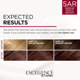 Crema de tinte permanente para cabello Excellence