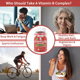 Suplementos Gomitas de complejo de vitamina B  2000 mcg