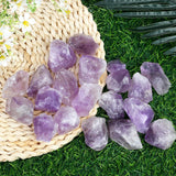 ZHIYUXI Cristales crudos de amatista a granel, cuarzo de 2in
