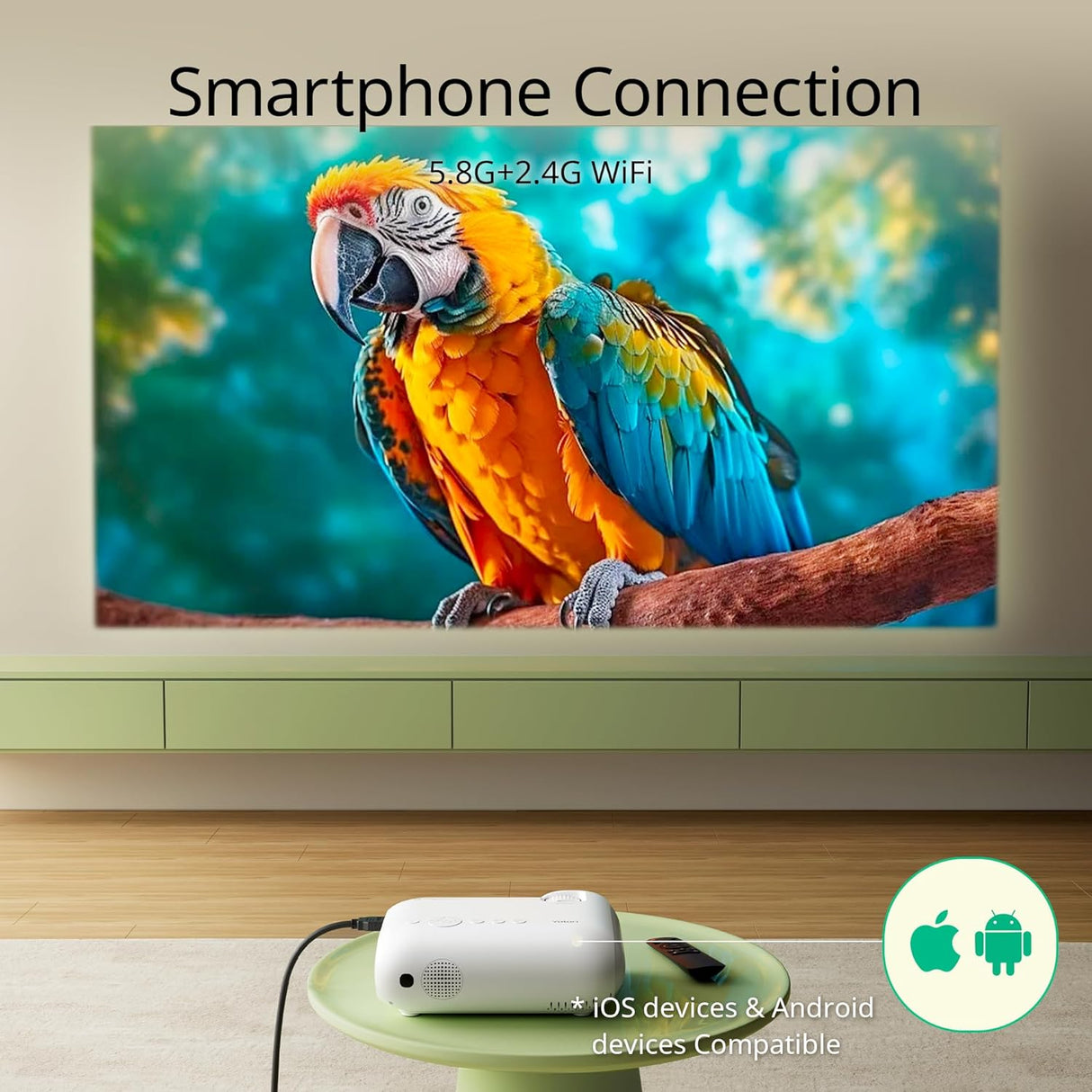 Proyector YOTON Y9 4K, WiFi, Bluetooth, 20000 lúmenes, 2024