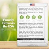 Semillas de Rábano Champion - Survival Garden Seeds - No-GMO