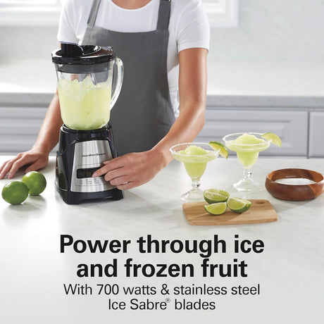 Licuadora Hamilton Beach Power Elite 700W, 12 Funciones, 58148A