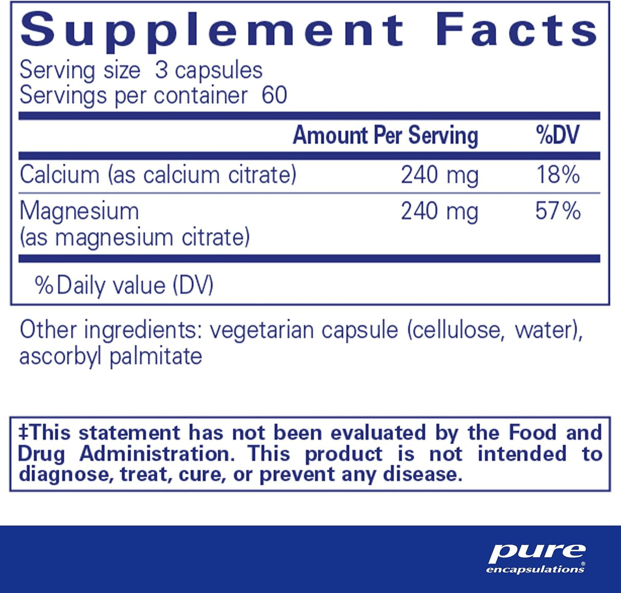 Suplementos Alimenticios Calcio magnesio