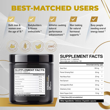 VEGATOT Jugo de Remolacha USA Ginseng Maca 90 c/u