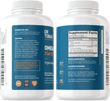 Suplemento Omega 3, Dr. Tobias, 2000mg, 180 cápsulas