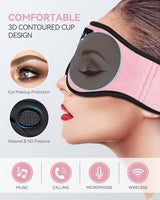 Máscara de Sueño MUSICOZY con Auriculares Bluetooth HD 3D