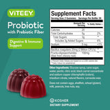 Gomitas Probióticas con Fibra Prebiótica - Extra Fuerte 2B CFUs