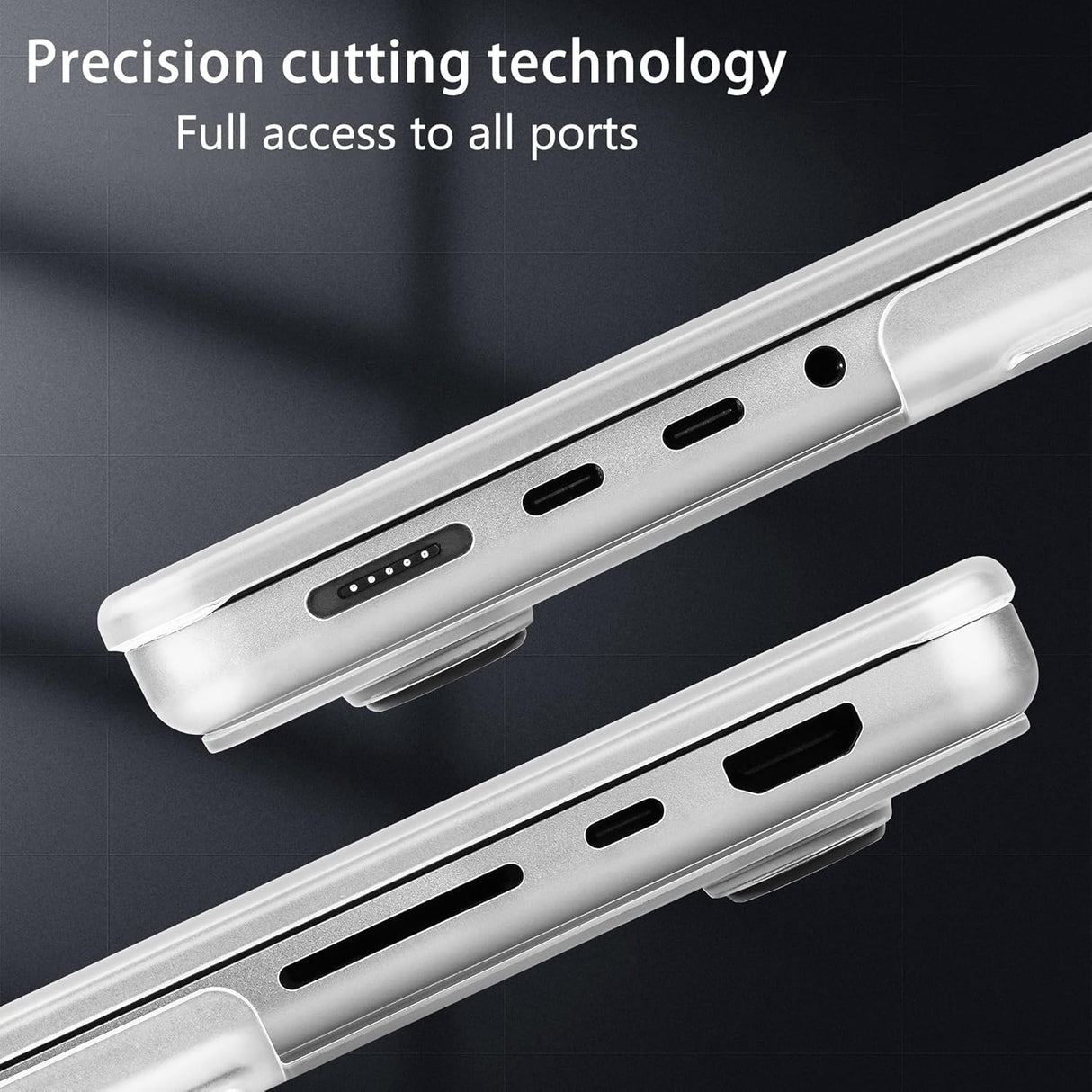 Case rígido para MacBook Pro 14 Wolf M4 M3 M2 M1