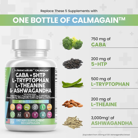 Vitaminas de apoyo al estado de ánimo Clean Nutraceuticals