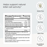 Suplemento de apoyo inmunológico con IP-6 e inositol  vegano