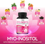 Cadane Myo Inositol, Té Verde & Garcinia Capsules, 90