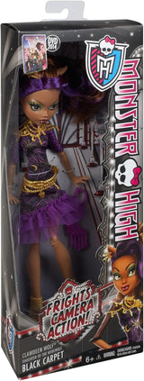 Muñeca Clawdeen Wolf Frights Camera Action de Monster High