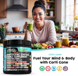 Corti Gone Suplemento para Cortisol Mujer | Maca, Ashwagandha
