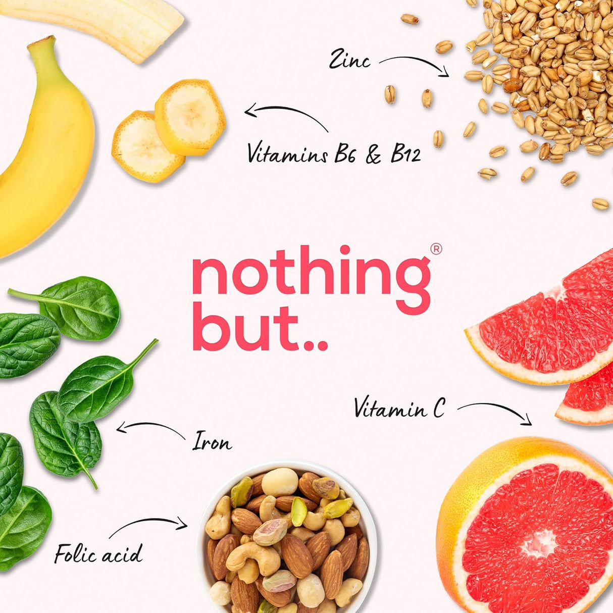 Suplemento de hierro natural para mujeres y hombres bayas