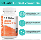 Suplemento de Luteína + Zeaxantina para la vista, 30 softgels