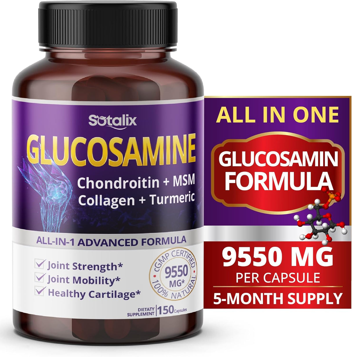 Suplementos de fuerza articular movilidad articular