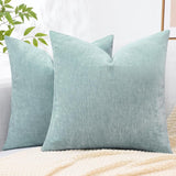 Fundas de Cojín Decorativas decorUhome 18x18 Set de 2 Chenille