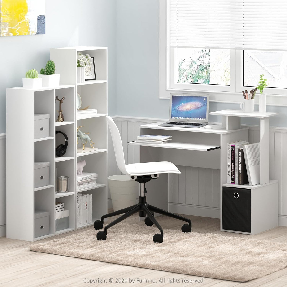 Estantería para libros 7 cubos modelo Luder