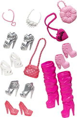 Set de Barbie con Muñeca y Zapatos - Regalo 60cm Modelo BB123
