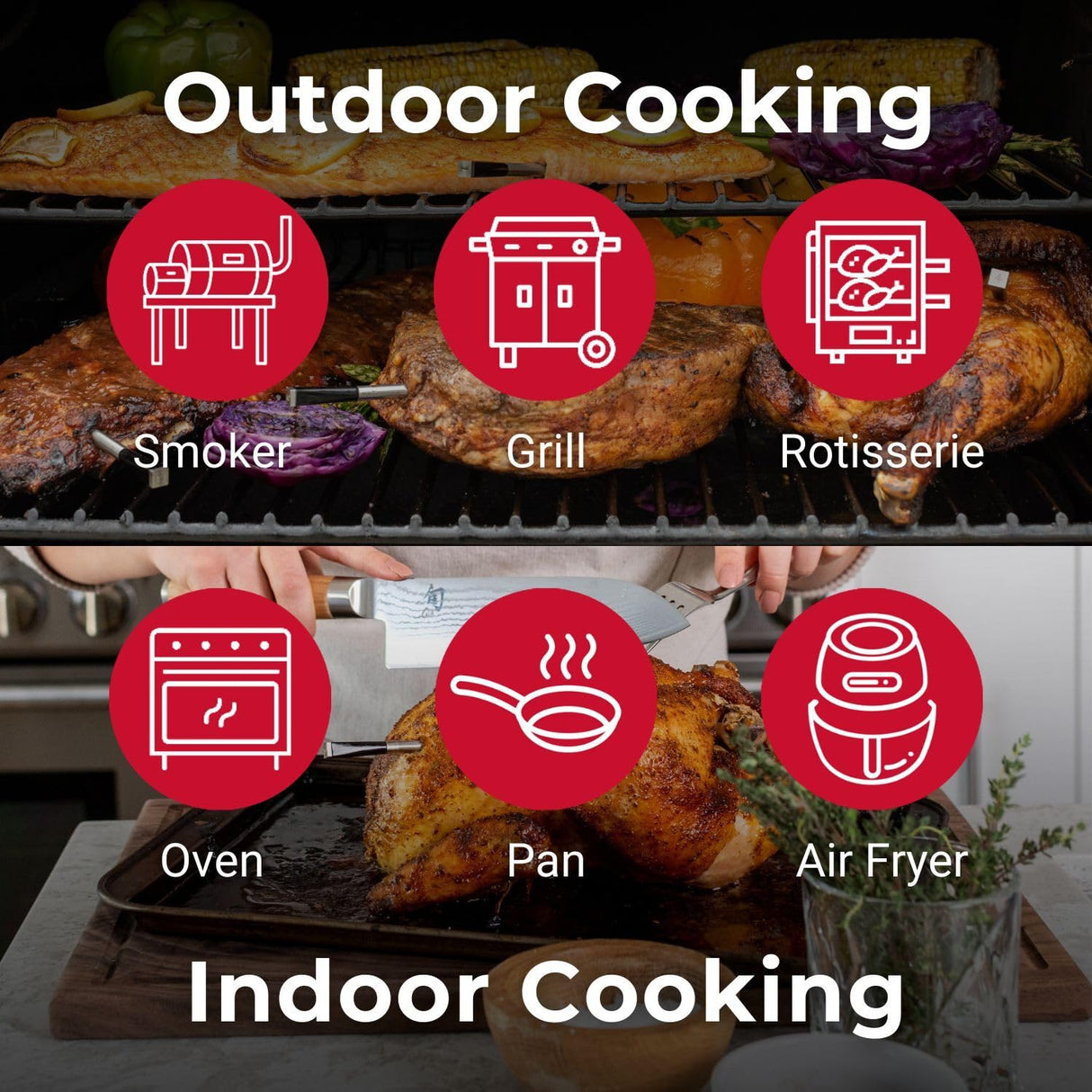 Termómetro de carne inalámbrico MEATER SE | Bluetooth y carga