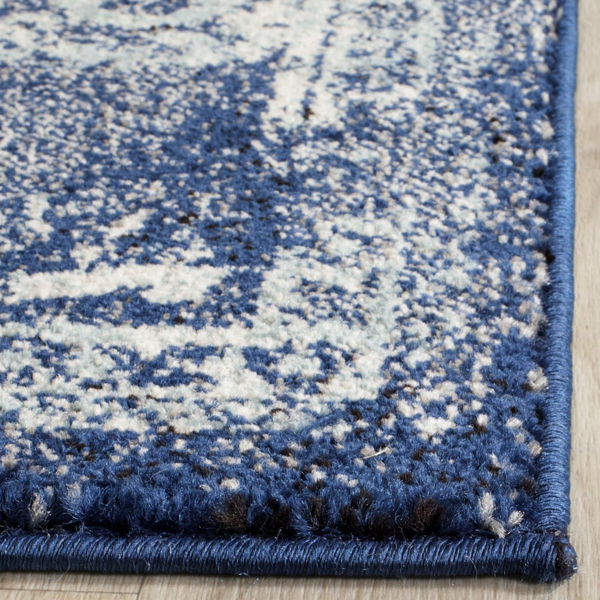 Alfombra Área Cuadrada, Diseño Oriental, Fácil Cuidado, EVK256A