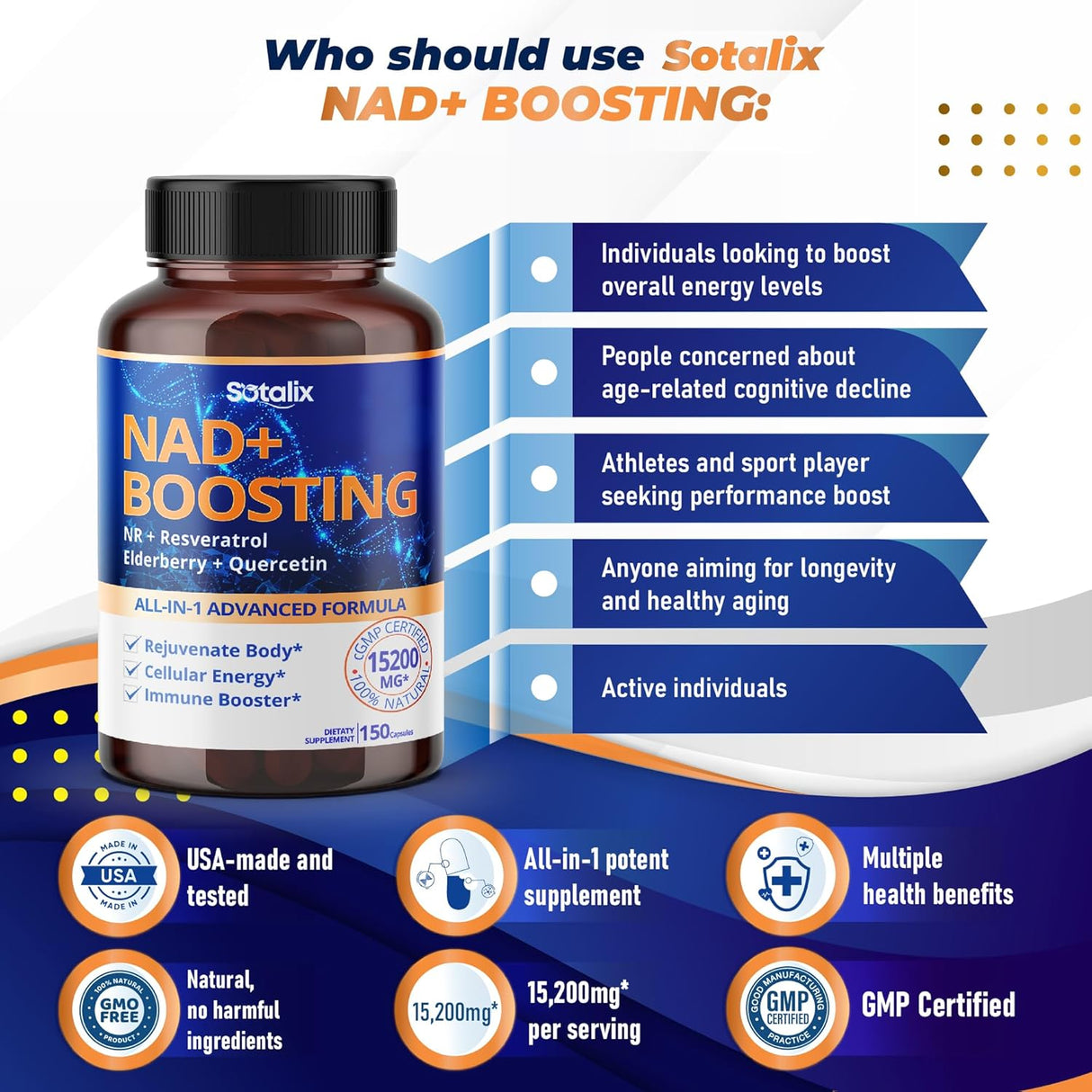 Suplemento resveratrol refuerzo inmunológico SOTALIX SUPPLEMENT