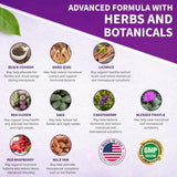 Suplemento de apoyo para mujeres regulación hormonal natural