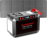 Generador Solar Portátil 300W con Panel Solar Plegable 60W